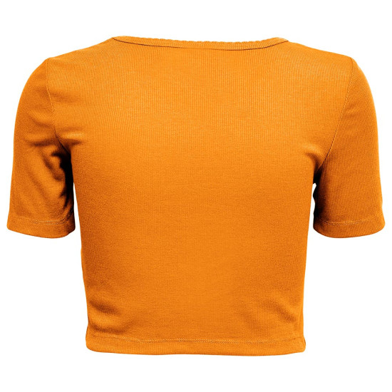 Only Γυναικεία κοντομάνικη μπλούζα Cropped Top